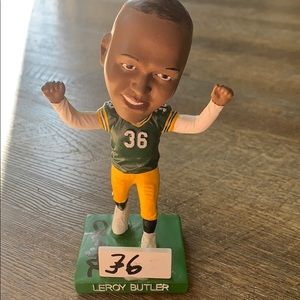 Packer Leroy Butler SIGNED bobblehead